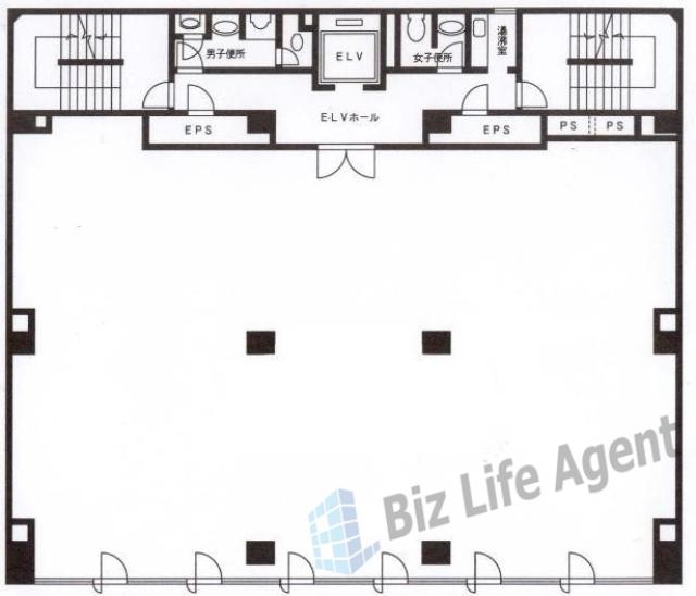 Verde Vista 新宿御苑(旧:直田)ビルの平面図