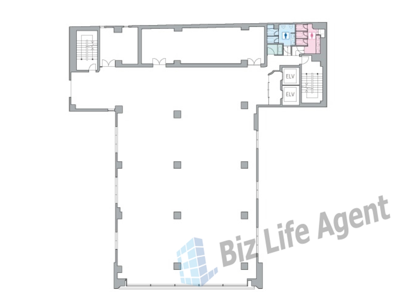 第8東洋海事ビルの平面図
