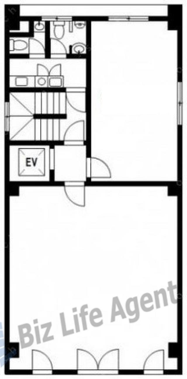 井門茅場町ビルの平面図