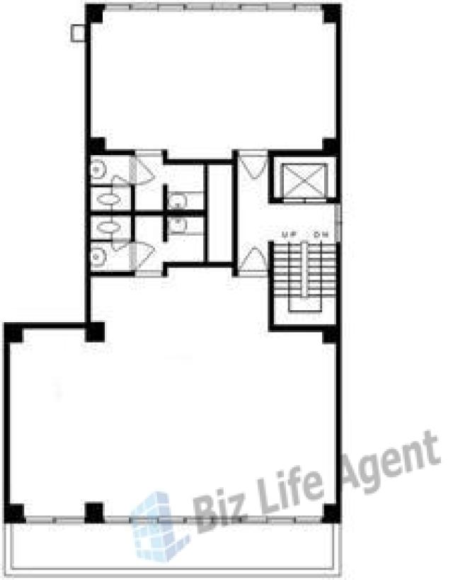 室四ビルの平面図