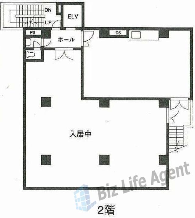 吉川ビルの平面図