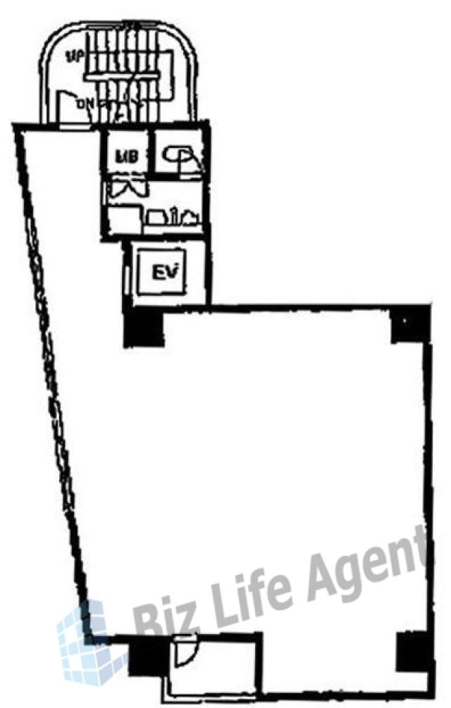 TRUST VALUE 銀座一丁目Ⅱビルの平面図