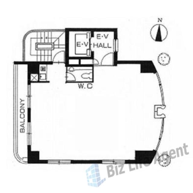 南青山426ビルの平面図