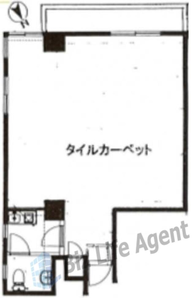 ブルジョン南青山の平面図