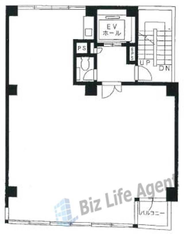 永井ビルの平面図