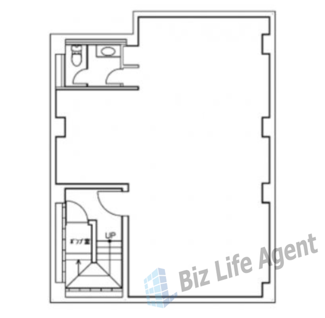 CALM HIROO(旧:コウセイ広尾ビルの平面図