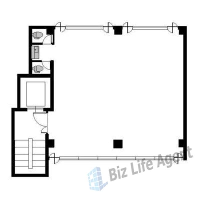 麻布台1918ビルの平面図
