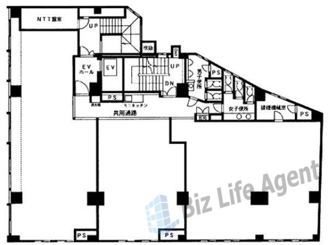 同栄新宿ビルの平面図
