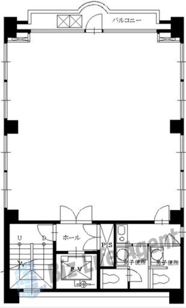 ハーモニックプレイスビルの平面図