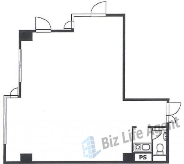 ラポール新宿の平面図