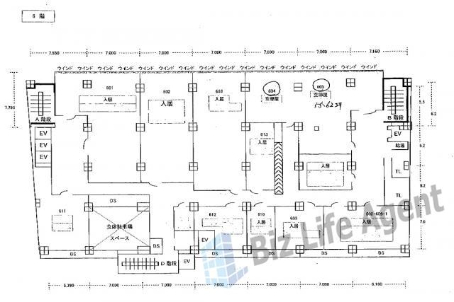 (仮称)立川市曙町2丁目菊屋(旧:菊屋)ビルの平面図