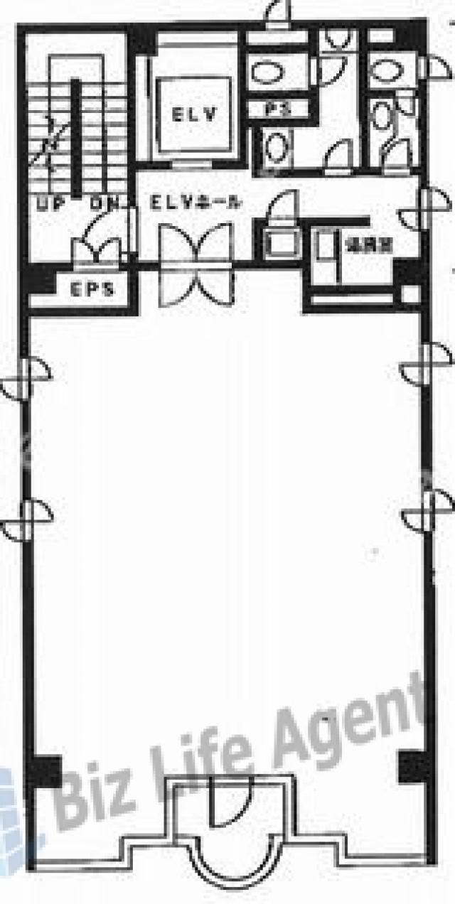 第2秩父屋ビルの平面図
