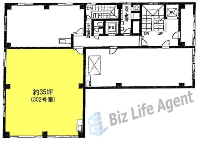 秋葉原センタービルの平面図