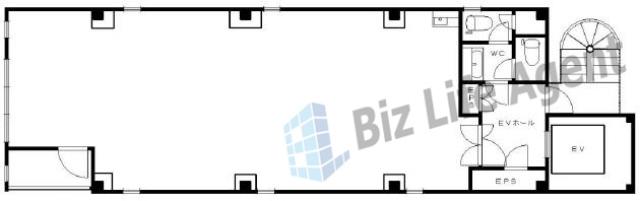 SHIMADA 秋葉原ビル 旧)岩本町SYの平面図