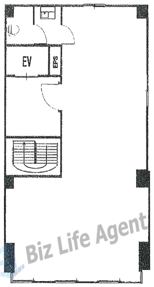新商神田ビルの平面図