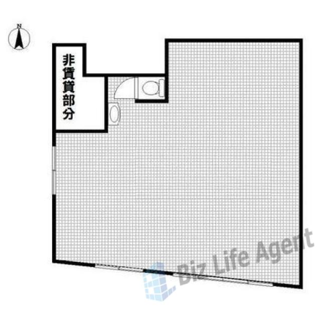 清水ビルの平面図
