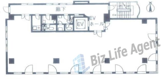 サンケエホワイトビルの平面図