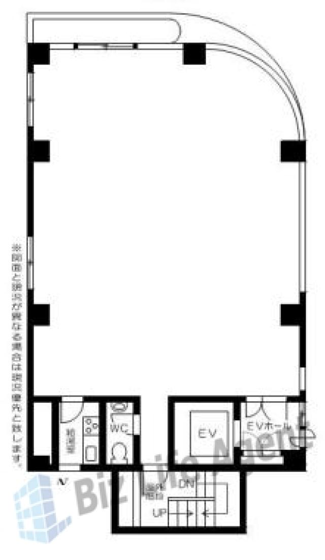 宮地本館ビルの平面図