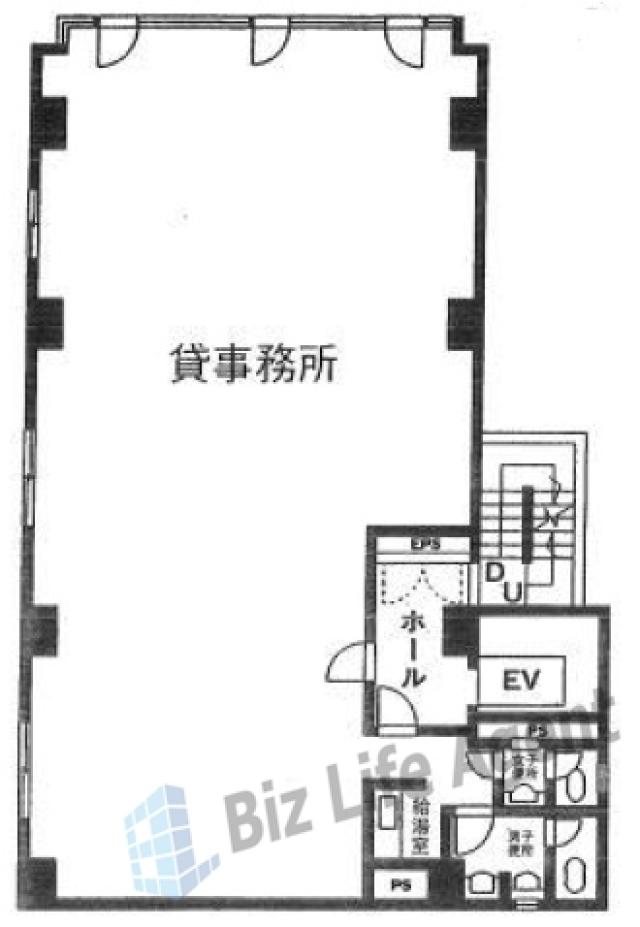 フォーチュン福田ビルの平面図