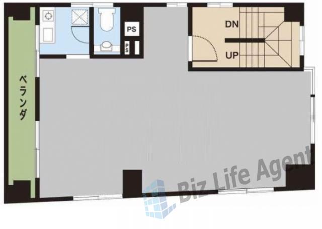 小林ビルの平面図