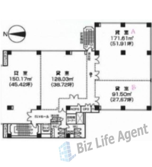 ツインビュー御茶ノ水の平面図