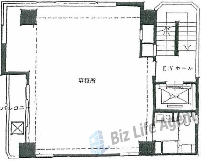 サンホリベビルの平面図