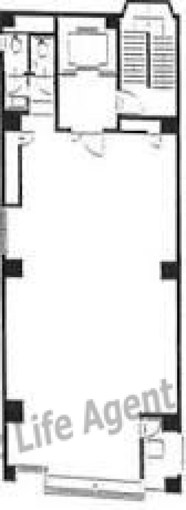 和孝銀座8丁目ビルの平面図