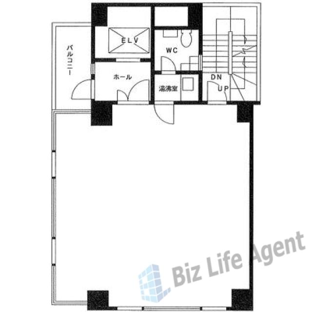 秋葉原槇町ビルの平面図