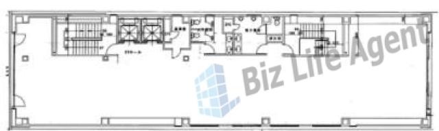 第10野萩ビルの平面図