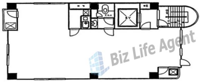 明昌KSビルの平面図