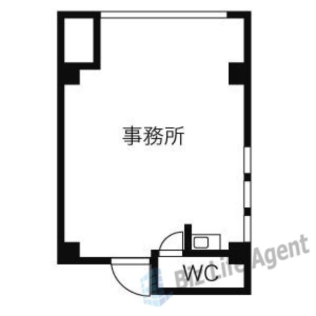 アザブビルディングNO3の平面図