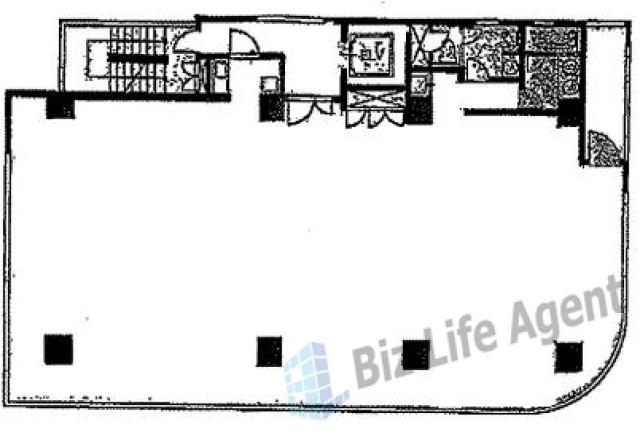 政光ビルの平面図