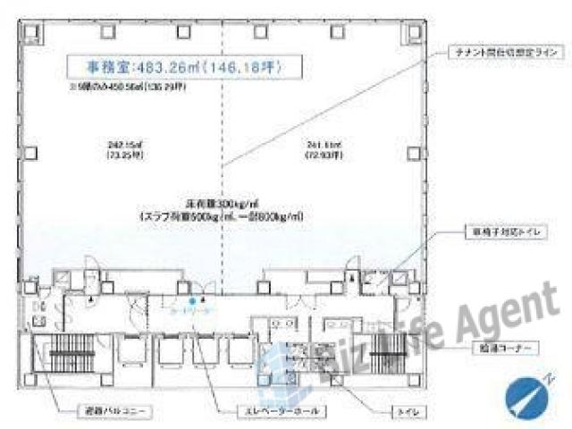 Attend on Towerの平面図