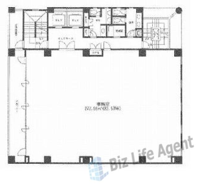 エミナビルの平面図
