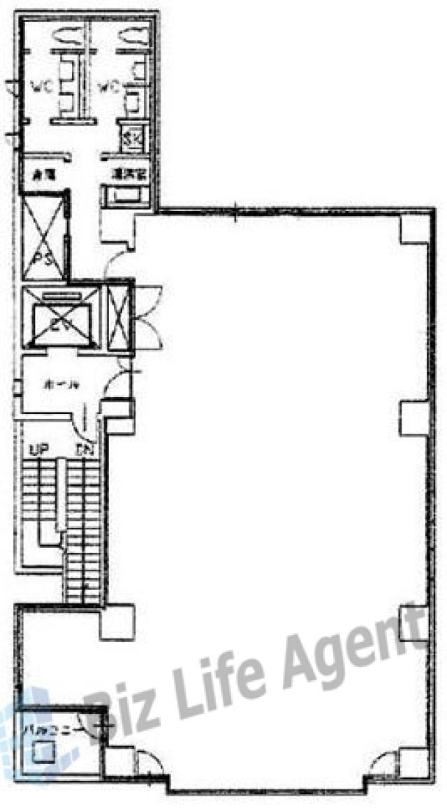 JTB川崎共同ビルの平面図