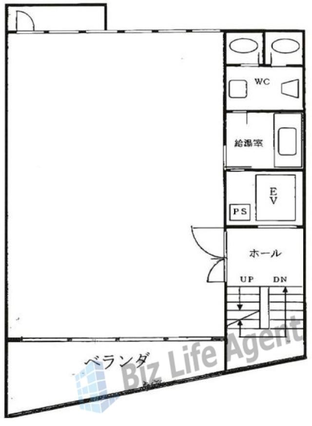 K・Pビルの平面図