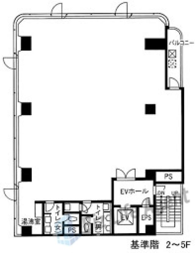 青山SIビルの平面図