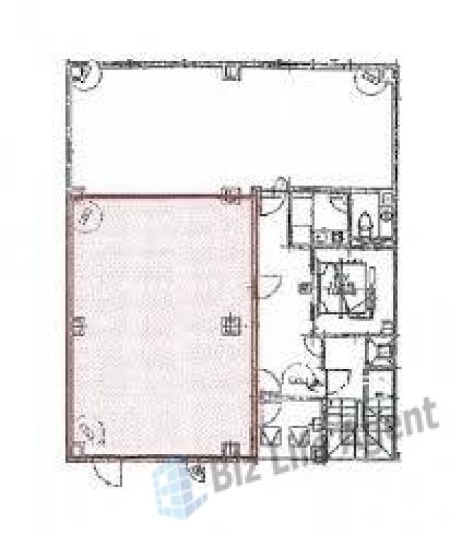 OSセンター南ビルの平面図