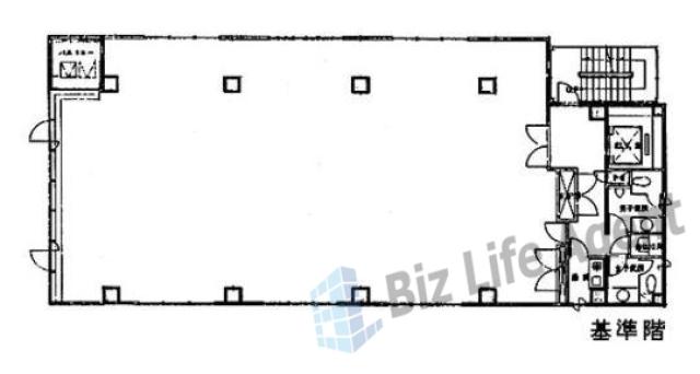 神田駅前SKビルの平面図