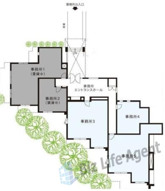 グランドベイス経堂レジデンスの平面図