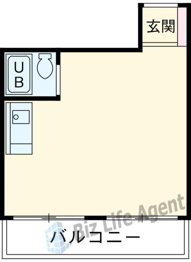 池袋見真ビルの平面図