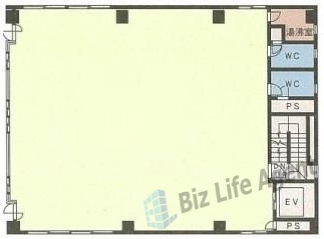 BRICK GATE水道橋の平面図