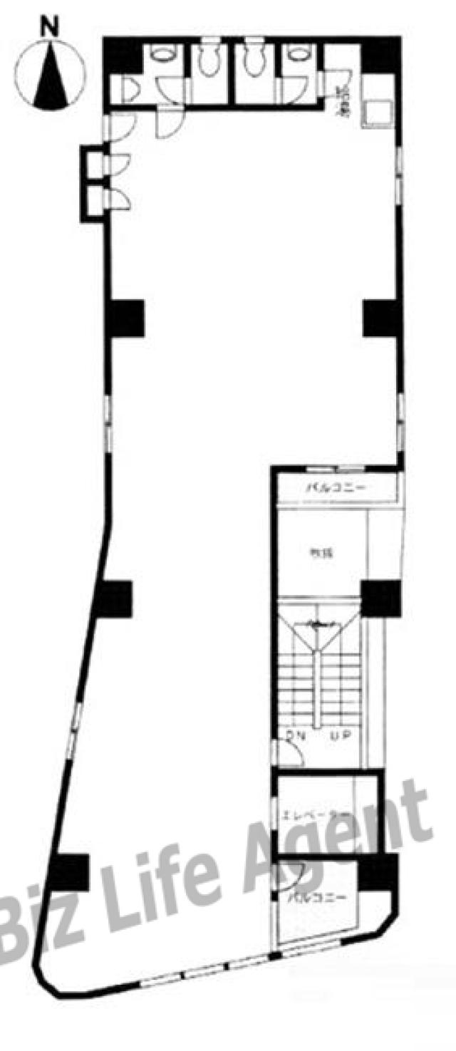 NCO神田小川町ビルの平面図