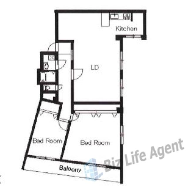 テラス南青山ビルの平面図