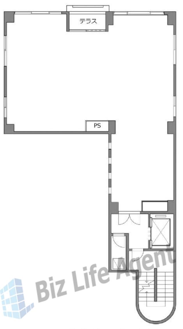 広尾KKビルの平面図
