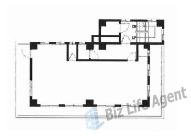 大興ビルの平面図