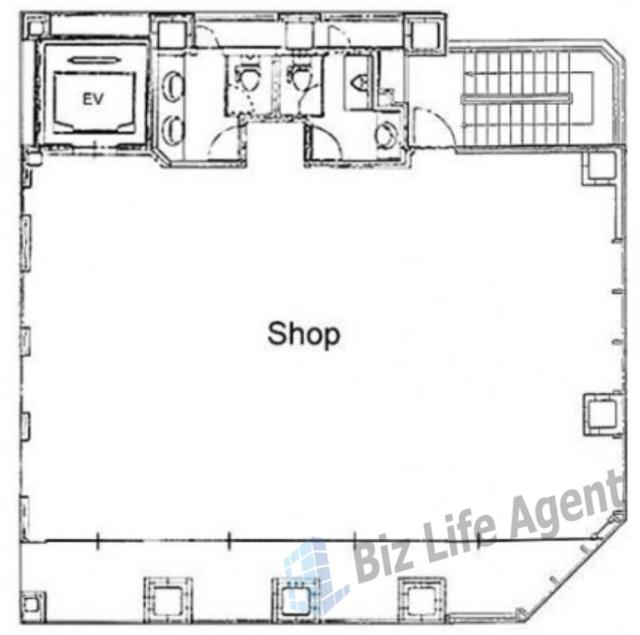 MPR御茶ノ水駅前ビルの平面図